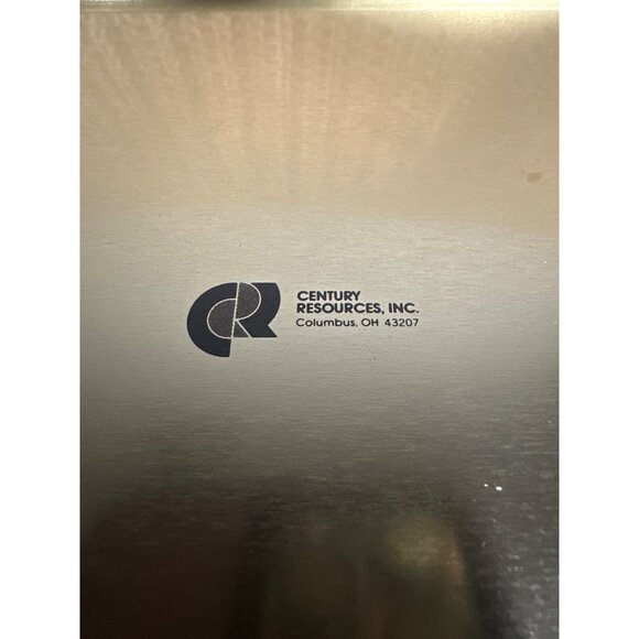 Vintage White Oak Market Tin Storage Box Nostalgic Horse Drawn Wagon Decor - Picture 7 of 10